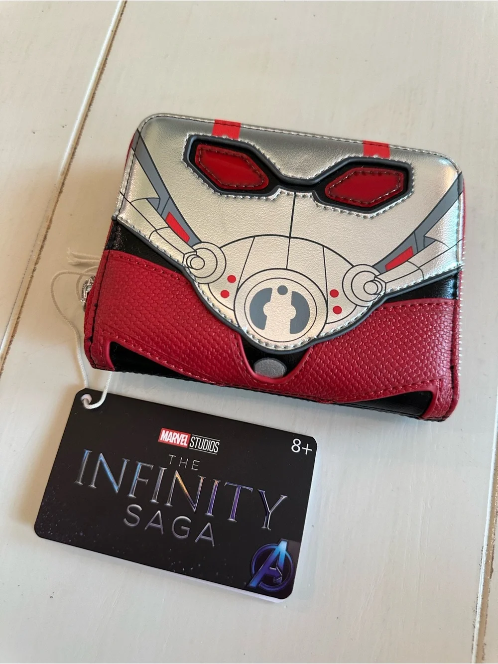 Loungefly Marvel Ant-Man Red & Silver Bifold Wallet